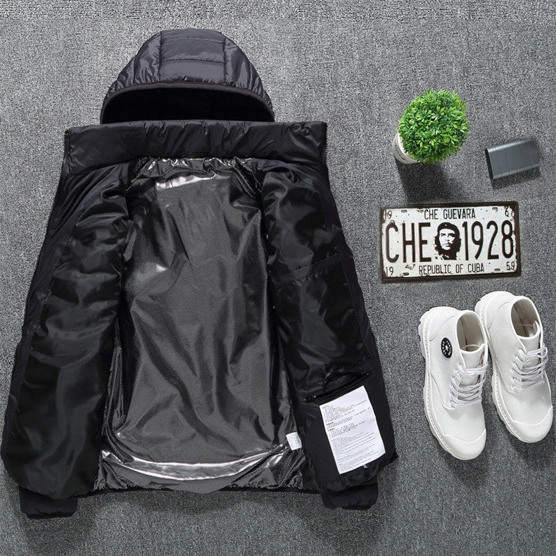Heated USB Men's Winter Coat with Heating Vest