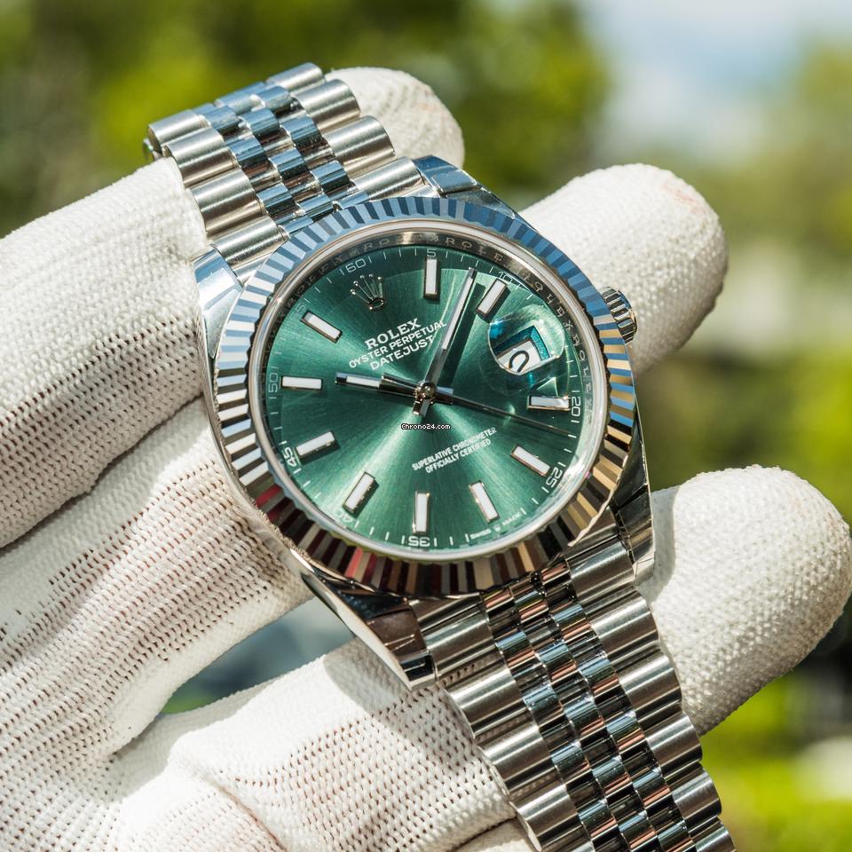 Rolex Datejust 41 - Green Dial