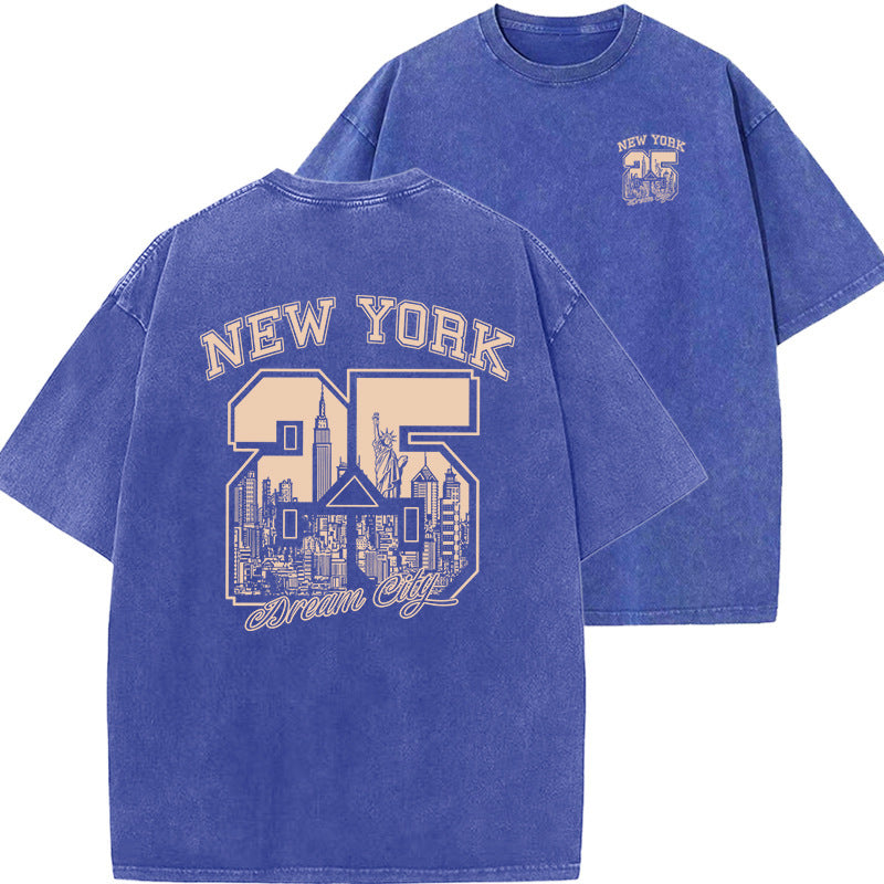 New Vintage Acid Washed T-shirt