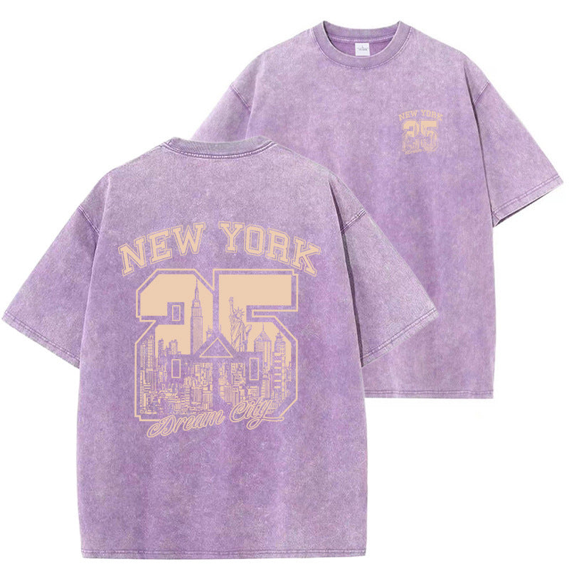 New Vintage Acid Washed T-shirt