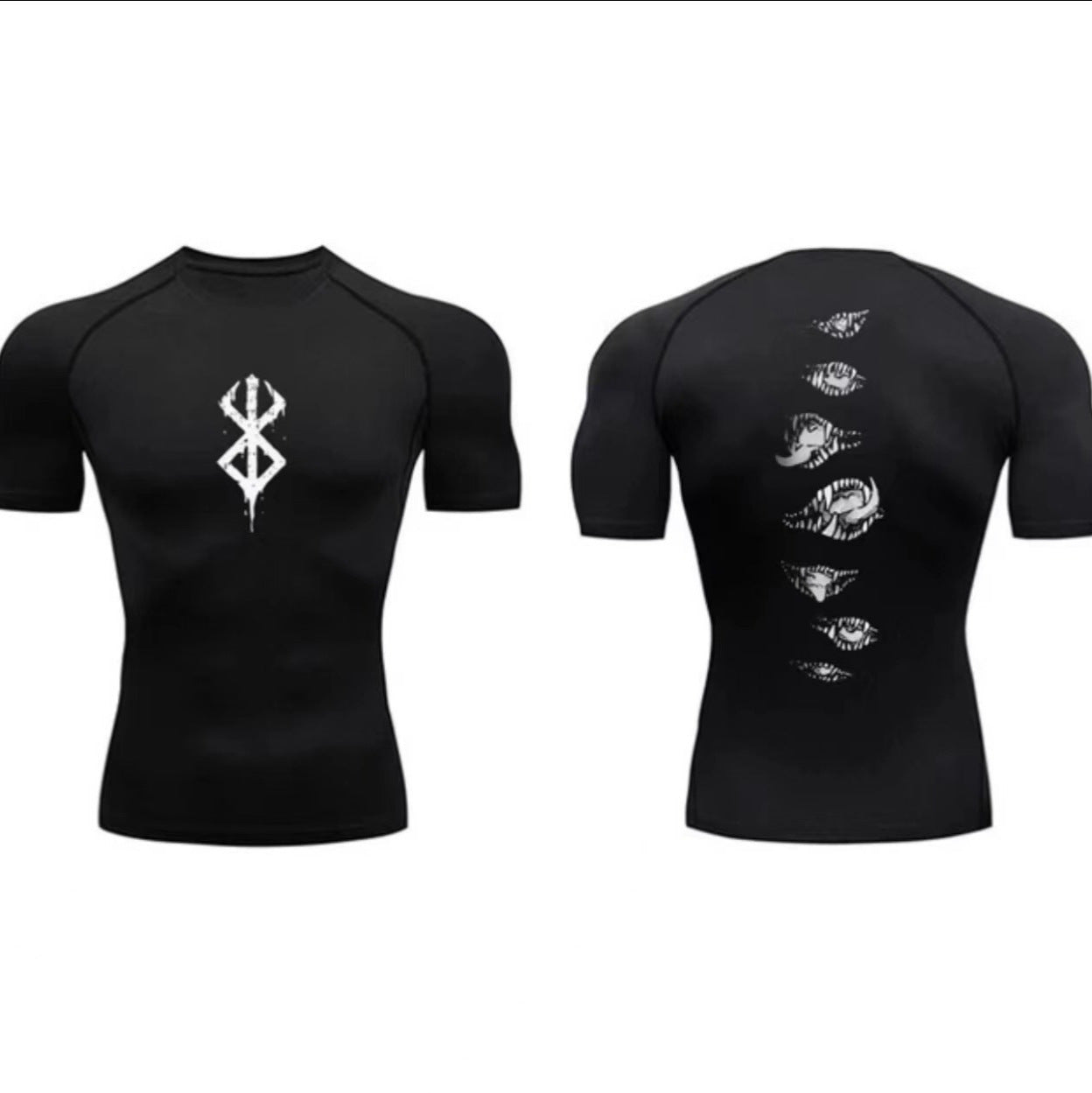 2025 Summer Cross-border Trade T-shirt 3D Printing Quick-drying Sports Fitness Simple Short-sleeved
