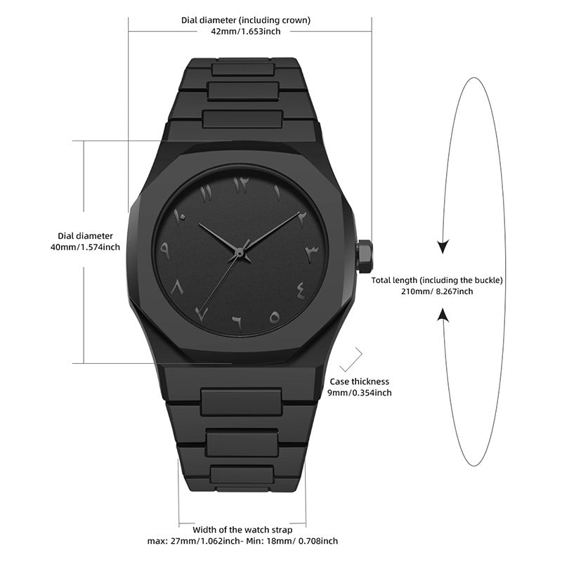 ARABIC STYLE LUXURIOUS WATCH
