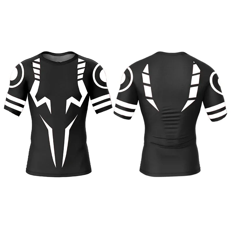 Jujutsu Kaisen 3D Printed Fitness Undershirt