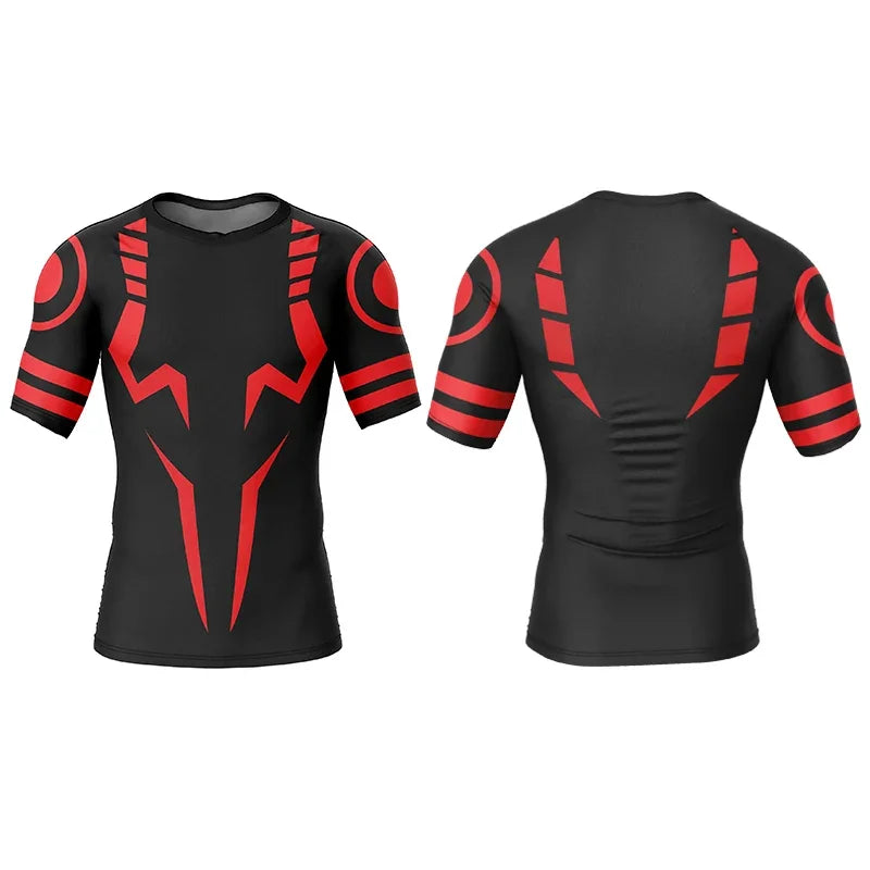 Jujutsu Kaisen 3D Printed Fitness Undershirt