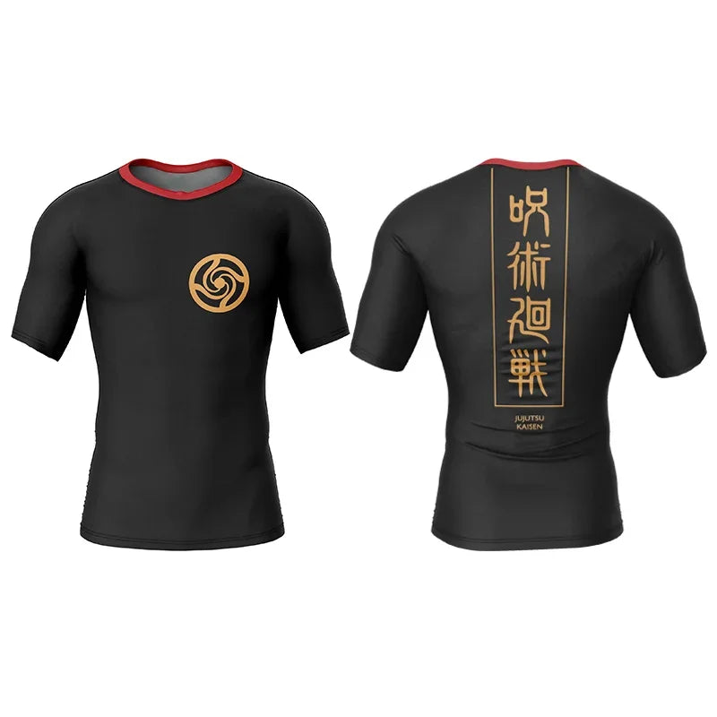 Jujutsu Kaisen 3D Printed Fitness Undershirt