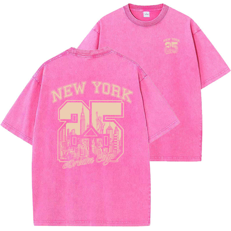 New Vintage Acid Washed T-shirt