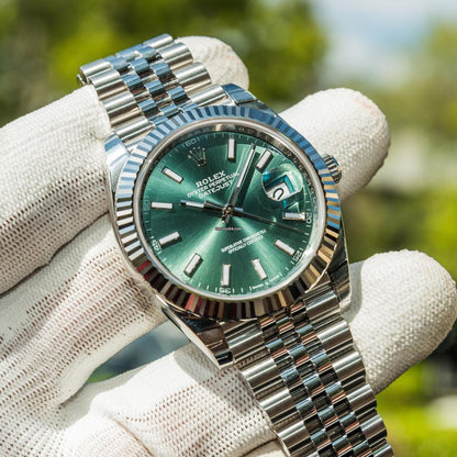 Rolex Datejust 41 - Green Dial