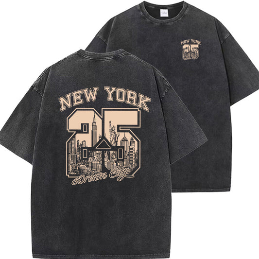 New Vintage Acid Washed T-shirt