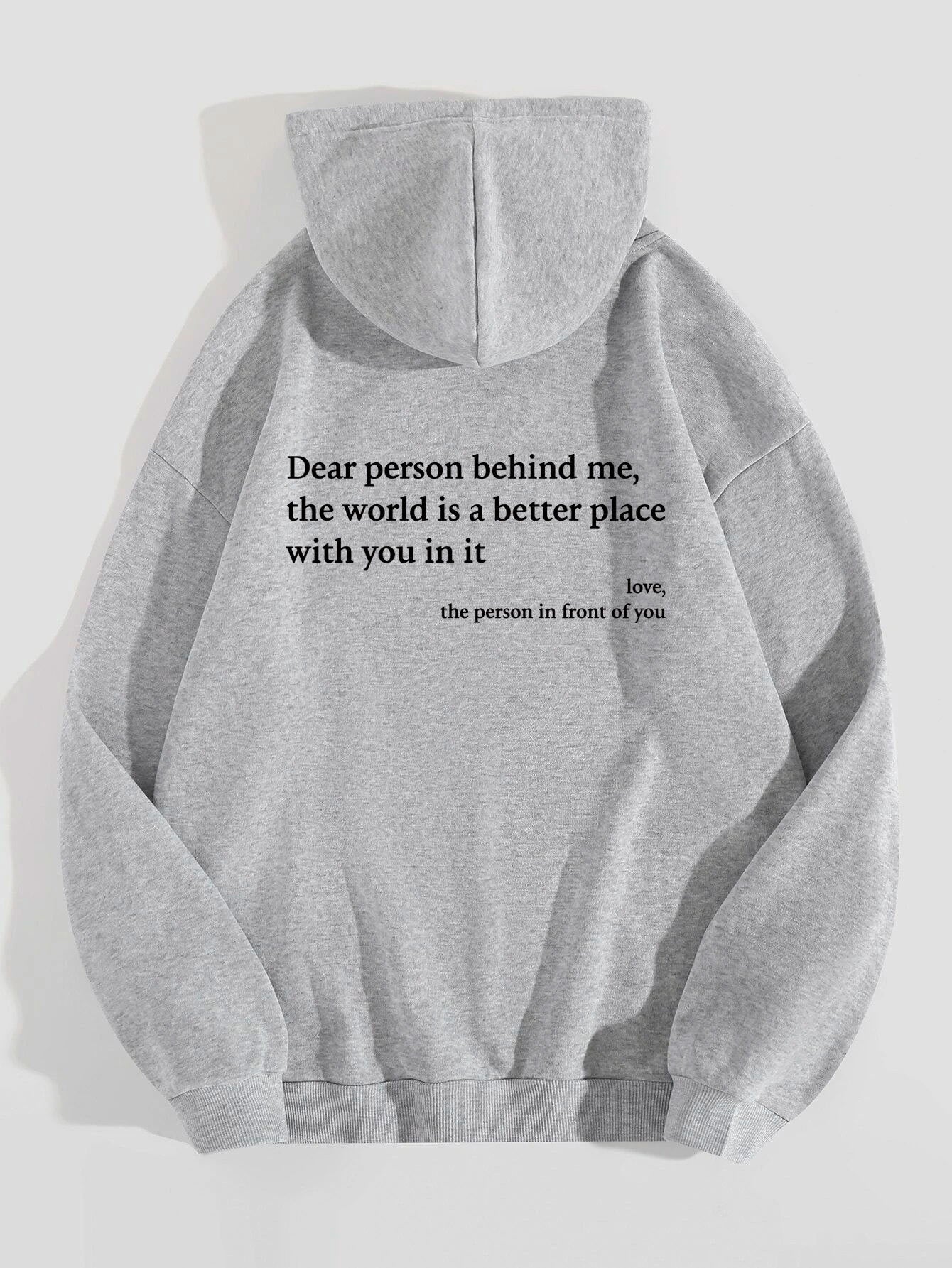 Dear Person Behind Me Trending Hoodie