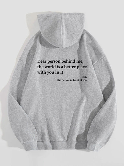 Dear Person Behind Me Trending Hoodie