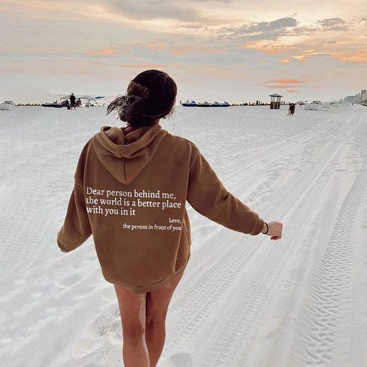 Dear Person Behind Me Trending Hoodie