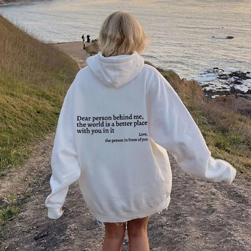 Dear Person Behind Me Trending Hoodie