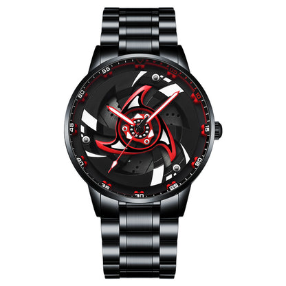 SVJ A Generation Of Modified Hub Men's Watch Cady Engine Clutch Locomotive Soul Rotating Waterproof Quartz Watch