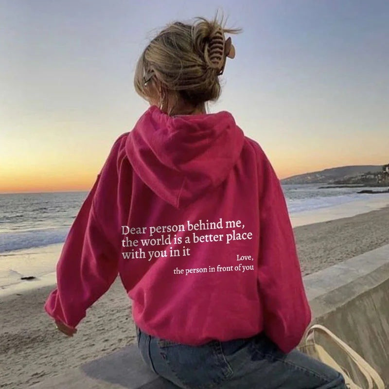 Dear Person Behind Me Trending Hoodie