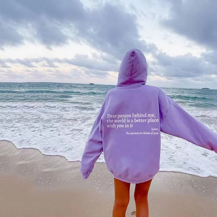 Dear Person Behind Me Trending Hoodie