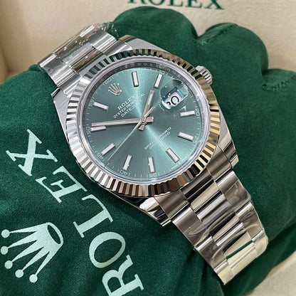 Rolex Datejust 41 - Green Dial